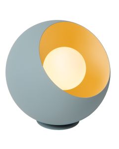 Blaue Tischleuchte Modern, Doredos, mit Schalter