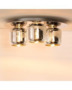 Chrom Deckenlampe Modern, Eryn
