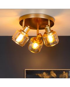 Goldene Deckenstrahler Antik, Bjorn
