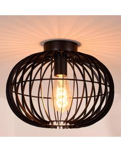Schwarze Deckenlampe Modern, Reda
