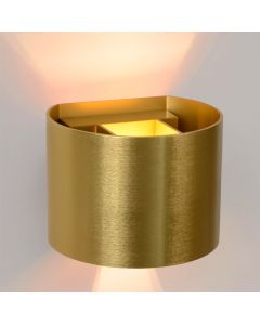 Goldene Wandleuchte Modern, Xio