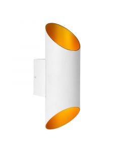 Goldene Wandleuchte Modern, Quirijn