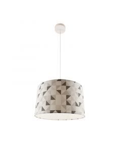 Moderne Kinder Pendelleuchte Grau, Diamonds