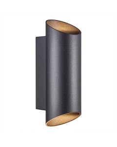 Schwarze Außenleuchte Modern, Nico, IP54