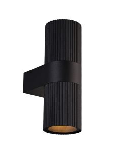 Schwarze Außenleuchte Modern, Kyklop, IP54