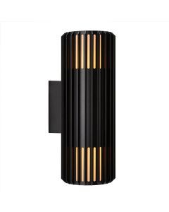 Schwarze Außenleuchte Design, Aludra, IP54