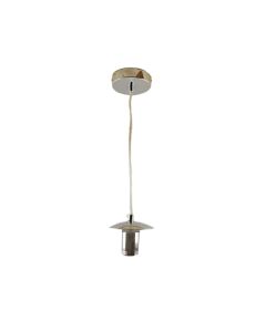 Metall Pendelleuchte ohne Schirm Chrom, Minne