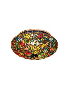 Mehrfarbige Mosaik Deckenlampe Orientalisch, Mimoun