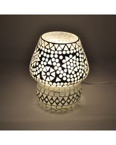Transparente Mosaik Tischleuchte Orientalisch, Rachel
