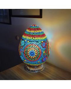 Mehrfarbige Mosaik Tischleuchte Orientalisch, Lara