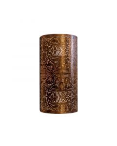 Kupfer Wandleuchte Orientalisch, Israe