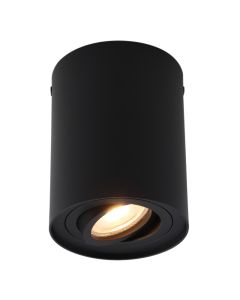 Moderne Aufbauspot Schwarz, Onno