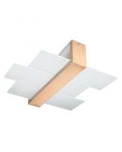 Glas Deckenleuchte Braun, Fouzia