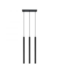 Aluminium Pendelleuchte Schwarz, Hillary