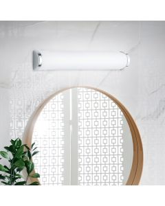 Chrom Badezimmer Deckenleuchte Glas, Lanza