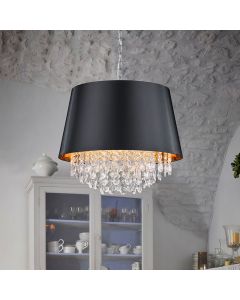 Chrom Pendelleuchte Modern, Asiya