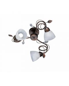 Rostfarbene Deckenlampe Antik, Astrid