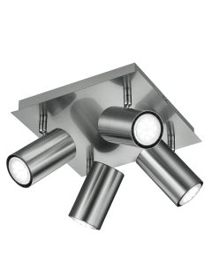 Nickel Deckenstrahler Modern, Kaso
