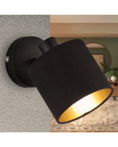 Schwarze Wandstrahler Modern, Koge