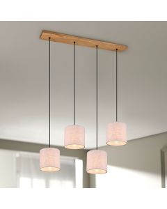 Nickel Pendelleuchte Vintage, Milco