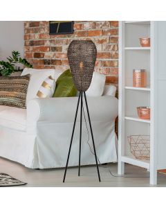 Messing Stehlampe Landhaus, Mohcine, mit Schalter
