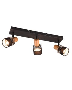 Schwarze Deckenstrahler Retro, Solmaz