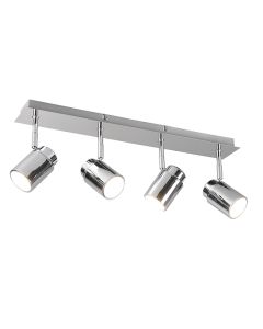 Chrom Deckenstrahler Badezimmer Modern, Nelis, IP44