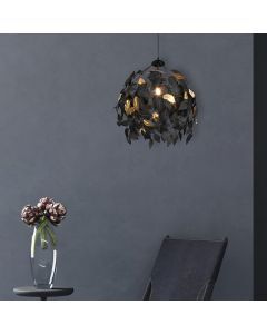Schwarze Pendelleuchte Retro, Urwa