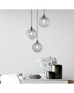 Chrom Pendelleuchte Modern, Azibo