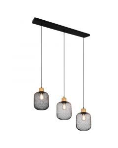 Schwarze Pendelleuchte Esszimmer Vintage, Cristel