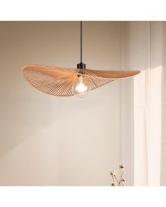 Papier Pendelleuchte Braun, Lykke
