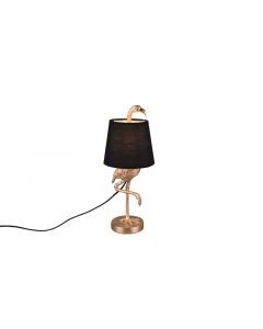 Goldene Tischleuchte Modern, Marie, mit Schalter