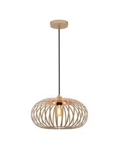 Industrielle Pendelleuchte Beige, Lieve