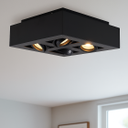 Moderne Aufbauspot Schwarz, Akira