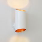 Moderne Up down Wandleuchte Weiß, Dillan