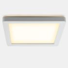 Kunststoff Badezimmer Deckenleuchte Weiß, Shivani, 8W, 3000K LED, IP44