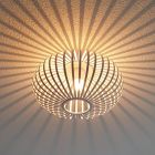 Industrielle Deckenlampe Weiß, Lieve