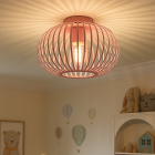 Industrielle Deckenlampe Rosa, Lieve