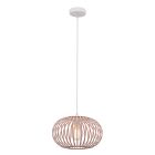 Industrielle Pendelleuchte Taupe, Lieve