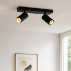 Moderne Deckenstrahler Schwarz, Nadi