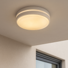 Kunststoff Außenleuchte Weiß, James, IP54