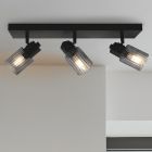 Retro Deckenstrahler Grau, Omer