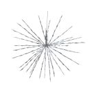 45 cm LED 3D-Stern mit 80 kaltweißen funkelnden LED-Lichtern