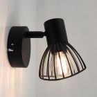 Industrielle Wandstrahler Schwarz, Aina