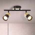 Moderne Deckenleuchte Messing, Cato
