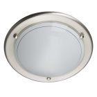 Glas Deckenleuchte Chrom, Angely