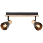 Landhaus Deckenstrahler Schwarz, Tyrone