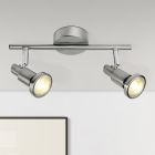 Metall Deckenstrahler Chrom, Robel, 7W, 3000K LED