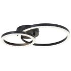 Design Deckenleuchte Schwarz, Maladon, 20W, 4000K LED