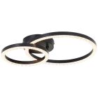 Design Deckenleuchte Schwarz, Maladon, 22W, 3000K LED